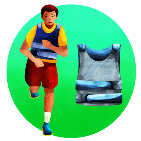 Weighted vest vector