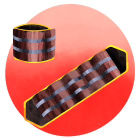 Ankle wrist weigths only vector