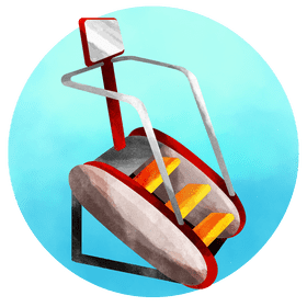 Stair mill only vector