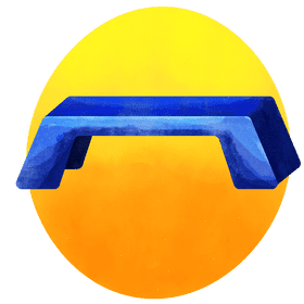 Step platform only vector