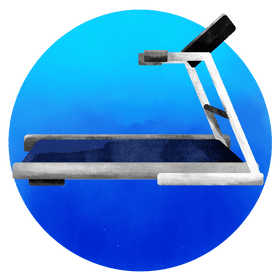 Treadmill only vector