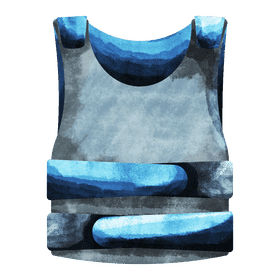 Weighted vest only clipart