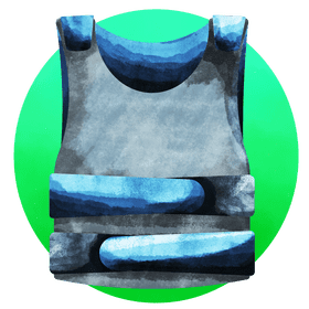 Weighted vest only vector