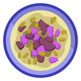 Bircher Muesli vector - for free download