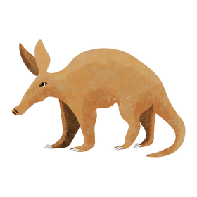 Aardvark clipart
