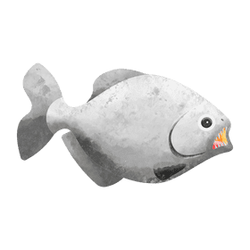 Piranha clipart