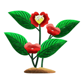 Psychotria elata clipart
