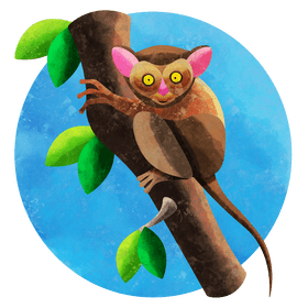 Tarsier vector
