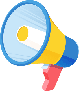 Cheerleaders speaker clipart