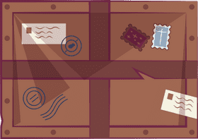 Wooden crate clipart