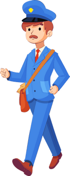 Postman clipart
