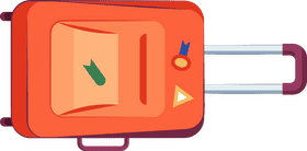 Suitcase clipart