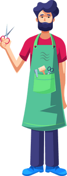 Hairdresser clipart