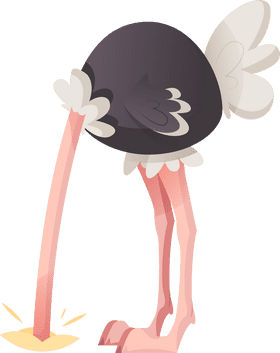 Ostrich Hide Head clipart