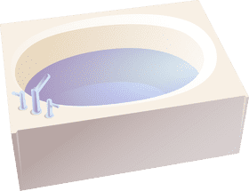Bathtub clipart