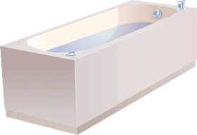 Bathroom bathtub clipart