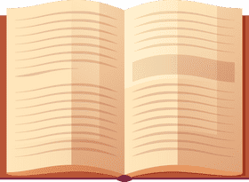 Open book clipart
