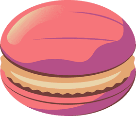 Macarons biscuit clipart