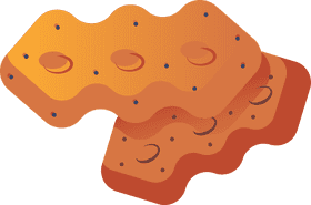 Biscuit cookie clipart