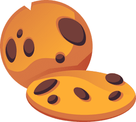 Chocolate biscuit clipart
