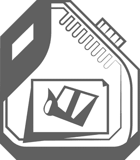 Cleaner black and white clipart