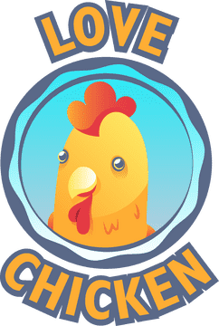 Fried chicken logo clipart