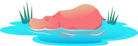 Hippo clipart