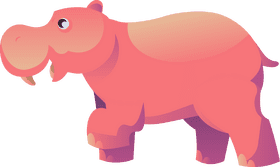 Hippo clipart