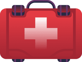 Pharmacy first aid kit clipart