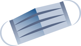 Medical mask clipart