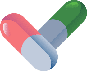 Capsule medicine pharmacy clipart