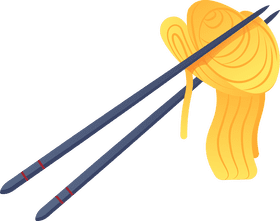 Italian spaghetti dish clipart