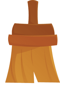 Barber Broom clipart