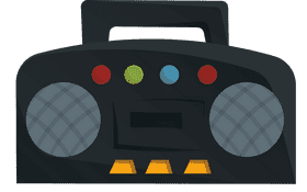 Boombox clipart