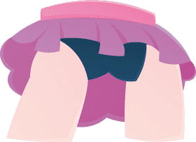 Butt Cheerleader clipart
