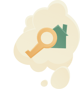 Dream house Cloud clipart