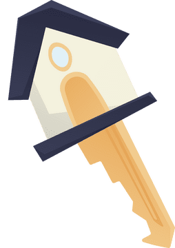 Dream house Key clipart