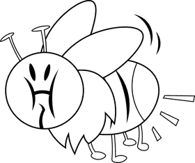 Firefly black and white clipart