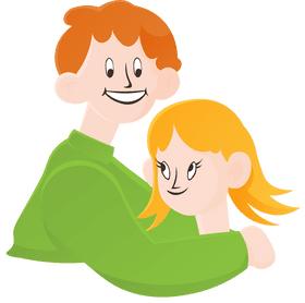 Hug Pair clipart