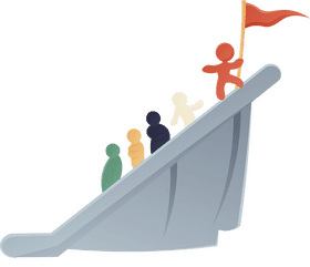 Leadership Mountain clipart