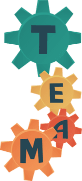 Team Building Gears clipart