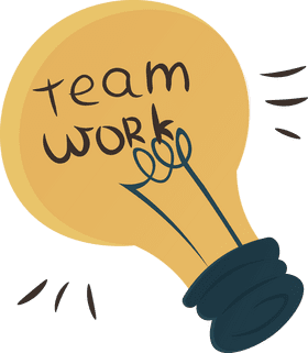 Team Work LightBulb clipart