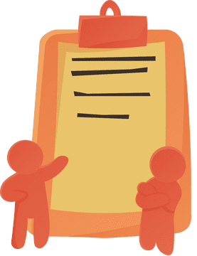 Team Work Task Board clipart