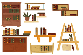 BookShelf vector