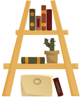 Bookshelf clipart