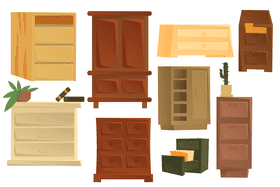 Cabinet vector