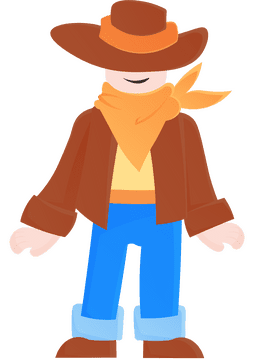 Pioneer Man clipart