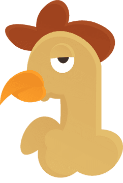 Redneck Chicken clipart