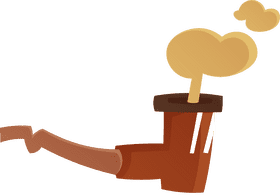 Redneck Tobacco Pipe clipart