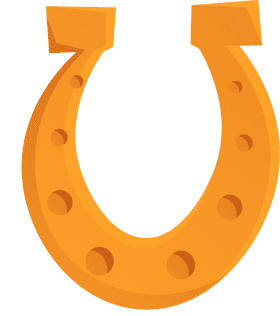 Rodeo Horseshoe clipart